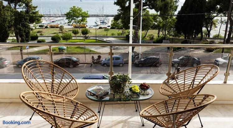 Bright Apartment steps from the Sea